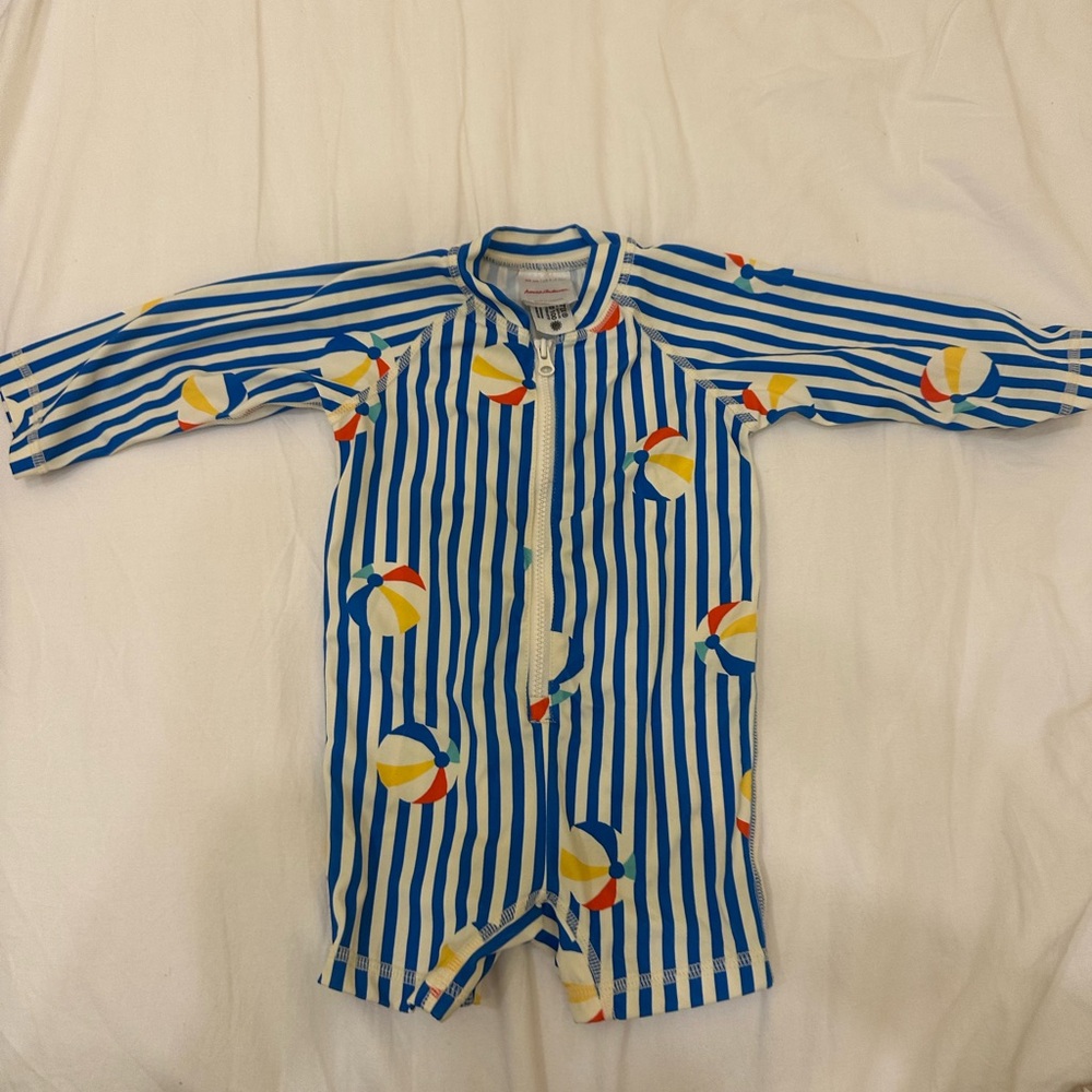 Hanna Andersson Great Used Condition Infant Rashguard 3-6 Months